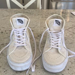 Vans Sk8-Hi MTE-1 Hi Top Sneakers Marshmallow Size W7/M5.5